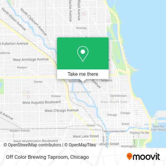 Off Color Brewing Taproom map