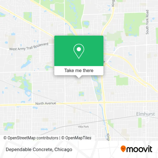 Dependable Concrete map