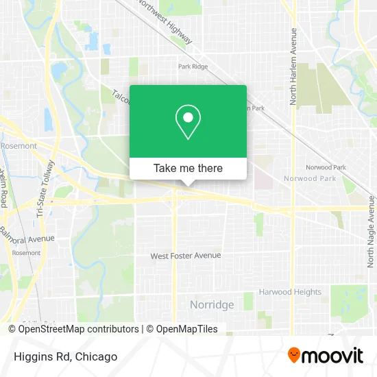Higgins Rd map