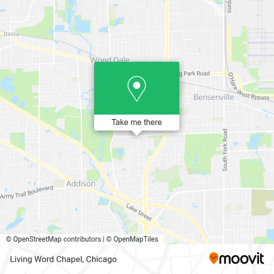 Living Word Chapel map