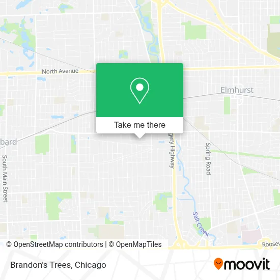 Brandon's Trees map