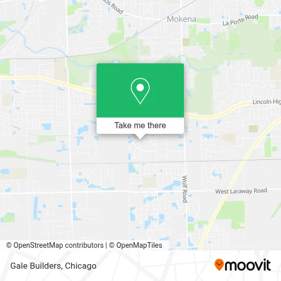 Gale Builders map