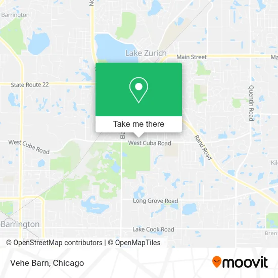 Vehe Barn map