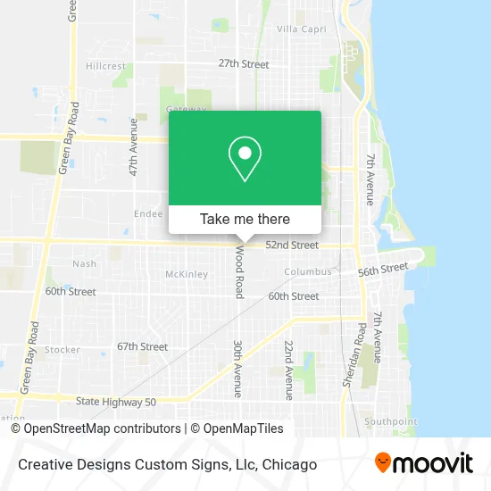Creative Designs Custom Signs, Llc map