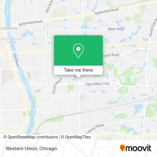 Western Union map