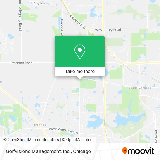 Golfvisions Management, Inc. map