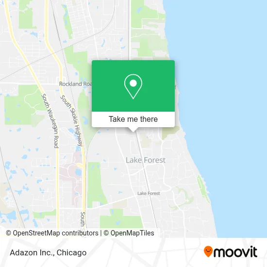 Adazon Inc. map