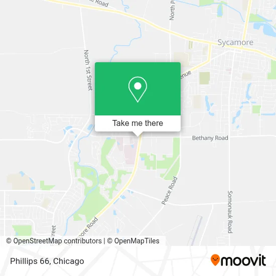 Phillips 66 map