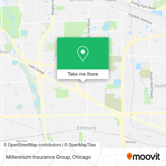 Millennium Insurance Group map