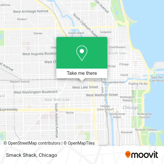 Smack Shack map