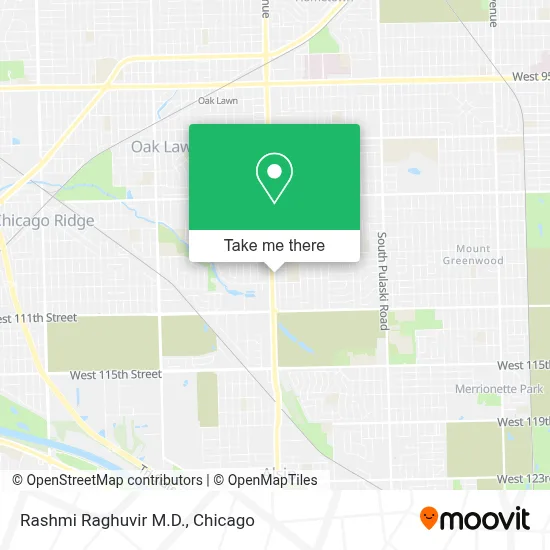 Rashmi Raghuvir M.D. map