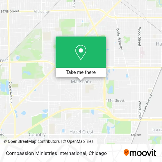 Compassion Ministries International map