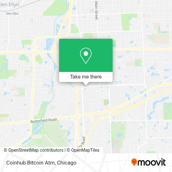 Coinhub Bitcoin Atm map