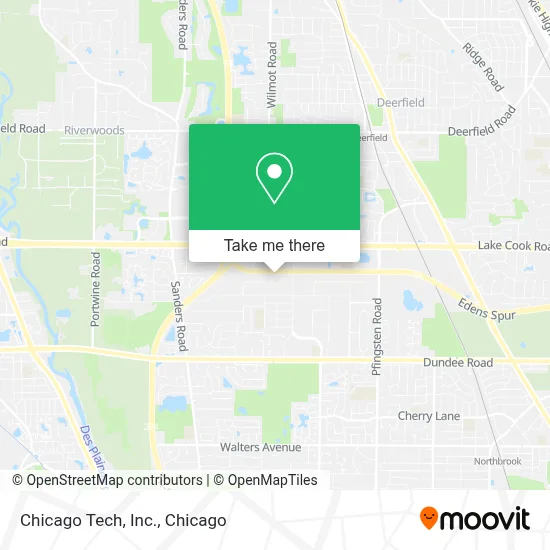 Chicago Tech, Inc. map