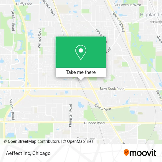 Aeffect Inc map