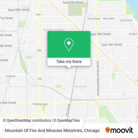 Mountain Of Fire And Miracles Ministries map