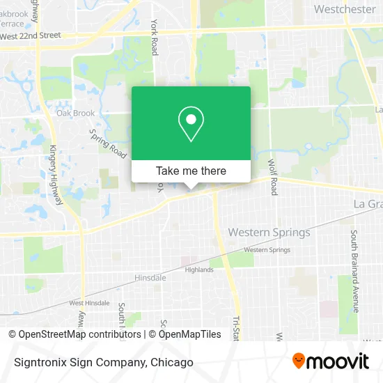 Signtronix Sign Company map