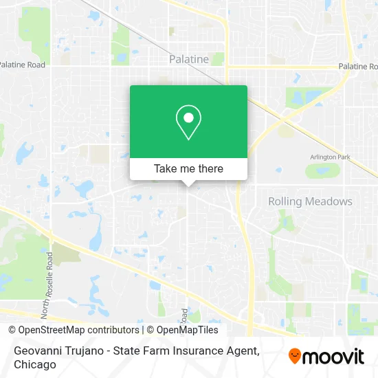 Geovanni Trujano - State Farm Insurance Agent map