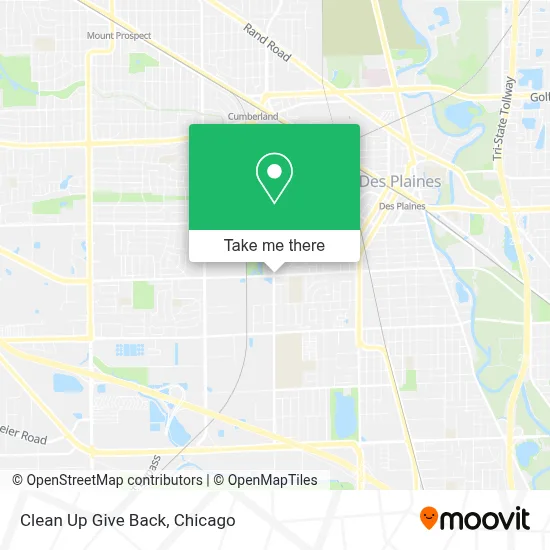 Clean Up Give Back map
