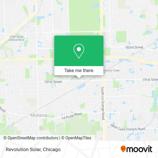 Revolution Solar map