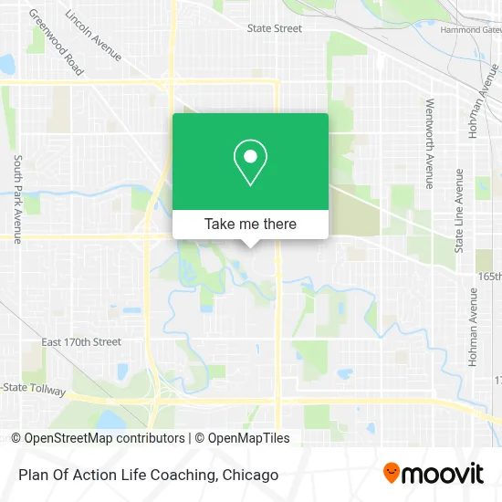 Plan Of Action Life Coaching map