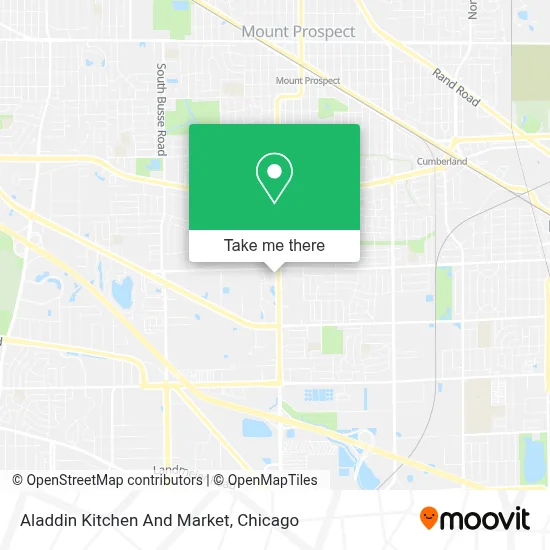 Aladdin Kitchen And Market map