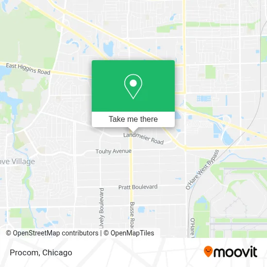 Procom map