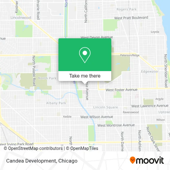 Candea Development map