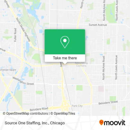 Source One Staffing, Inc. map