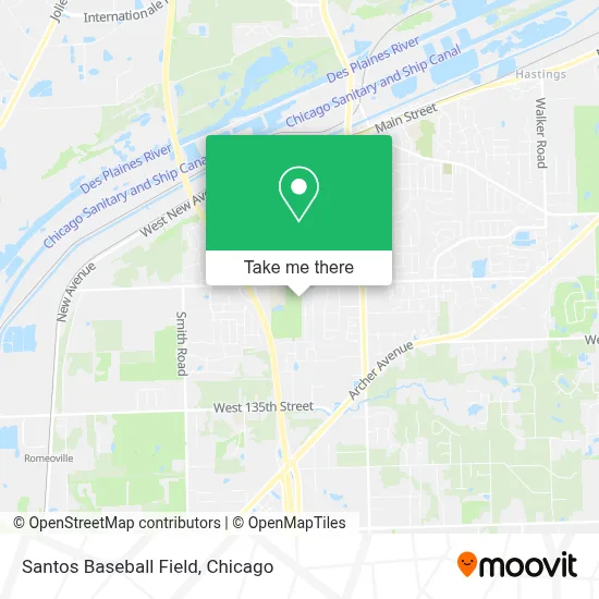 Santos Baseball Field map