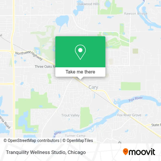 Tranquility Wellness Studio map
