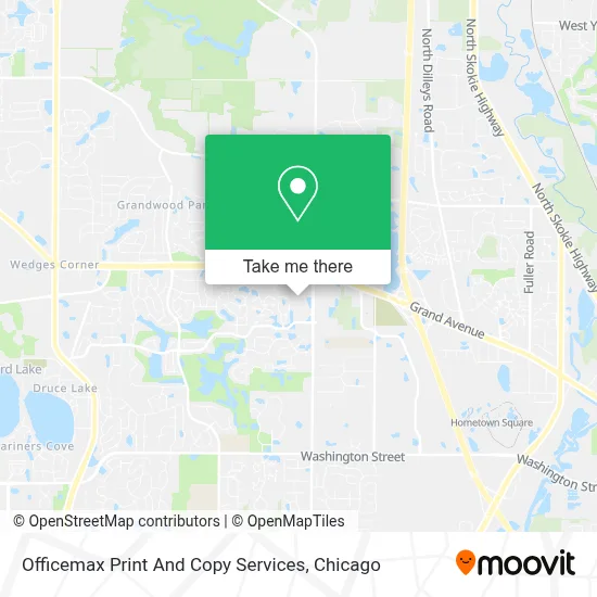 Officemax Print And Copy Services map