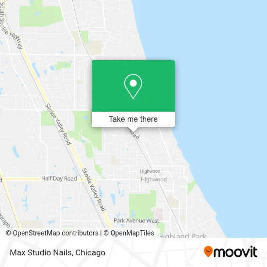 Max Studio Nails map