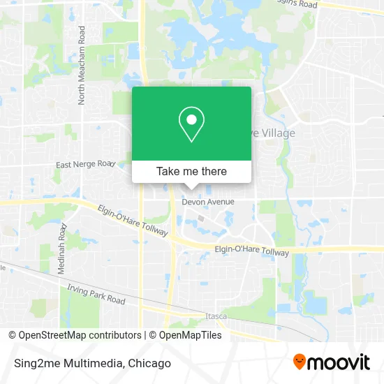 Sing2me Multimedia map