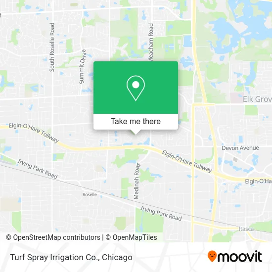 Turf Spray Irrigation Co. map