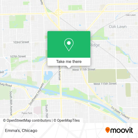 Emma's map