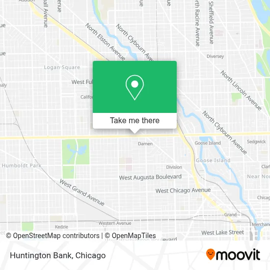 Huntington Bank map