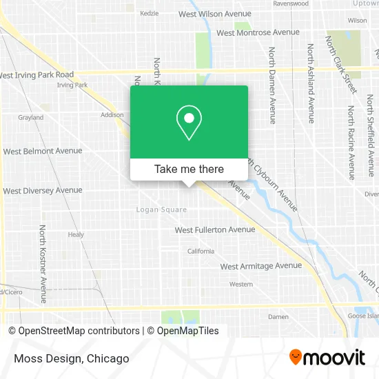 Moss Design map