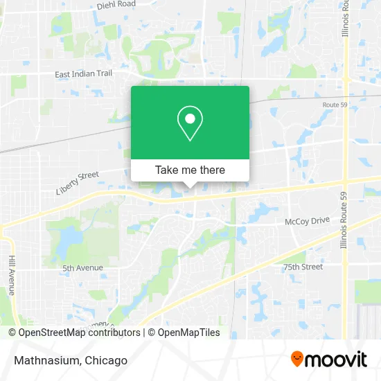 Mathnasium map