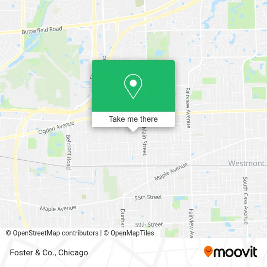 Foster & Co. map