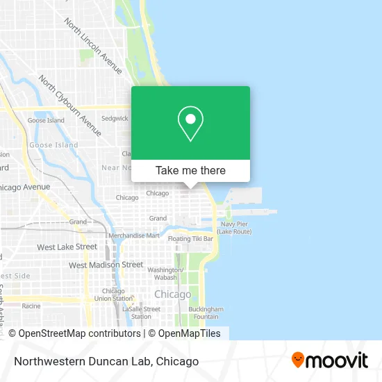 Northwestern Duncan Lab map