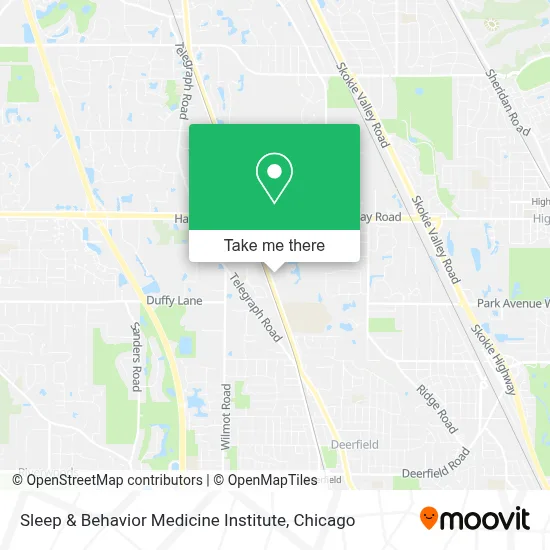 Sleep & Behavior Medicine Institute map