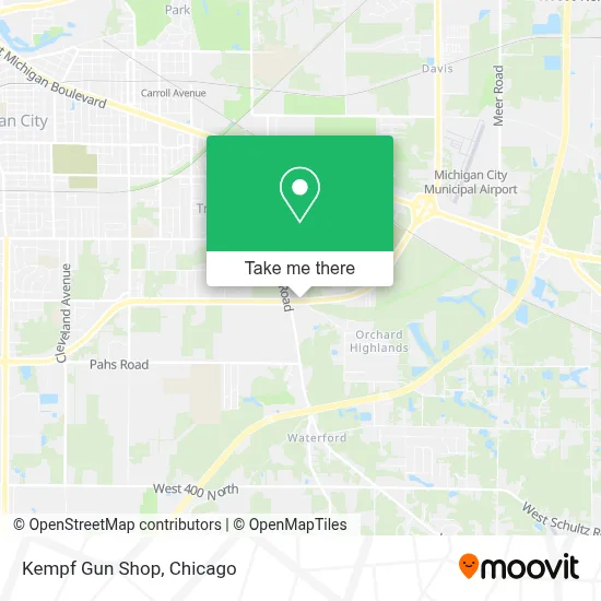 Kempf Gun Shop map
