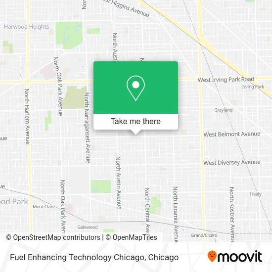 Fuel Enhancing Technology Chicago map