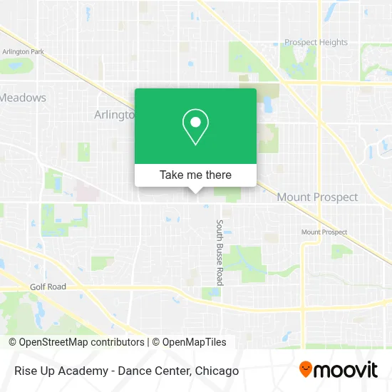 Rise Up Academy - Dance Center map