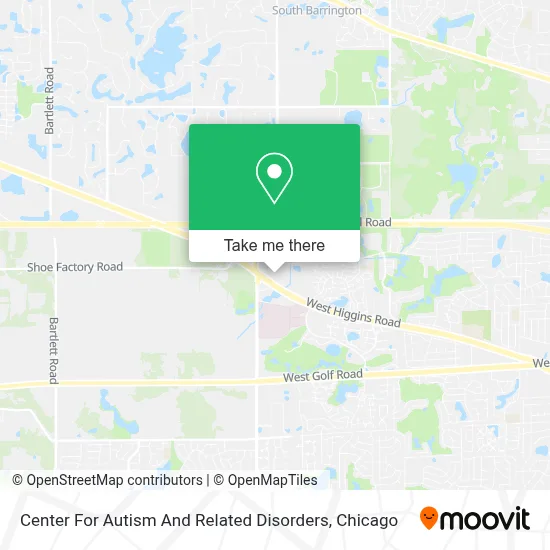 Center For Autism And Related Disorders map