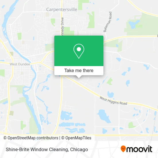 Shine-Brite Window Cleaning map