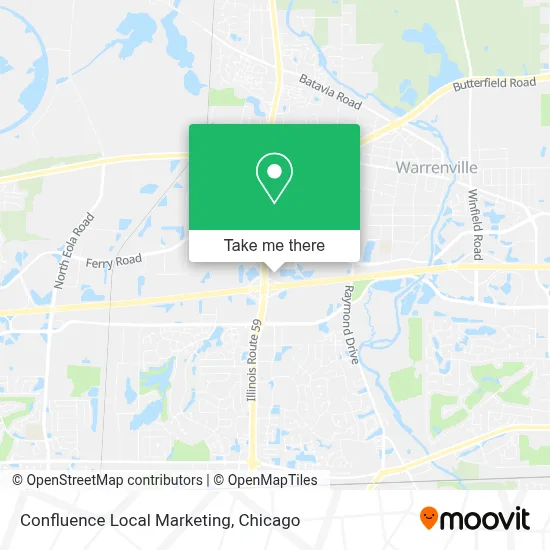 Confluence Local Marketing map