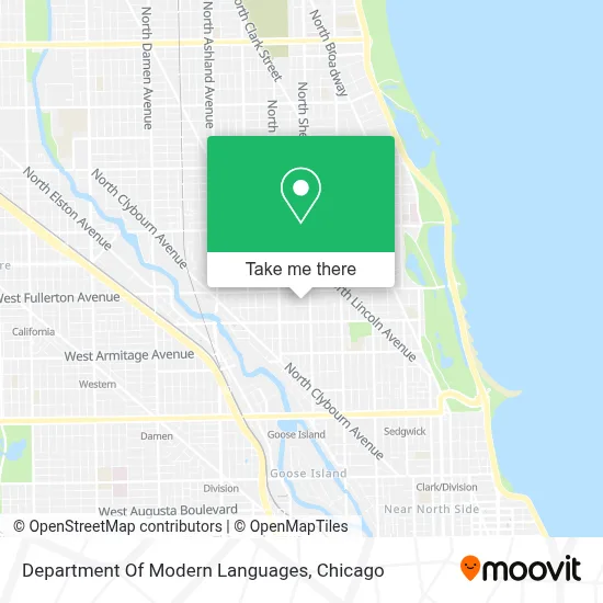 Department Of Modern Languages map