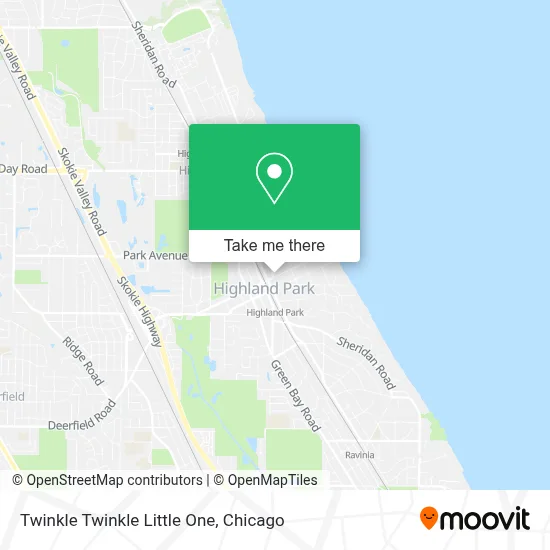 Twinkle Twinkle Little One map